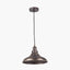Pacific Lifestyle Lighting Ellis Antique Bronze Café Metal Pendant House of Isabella UK