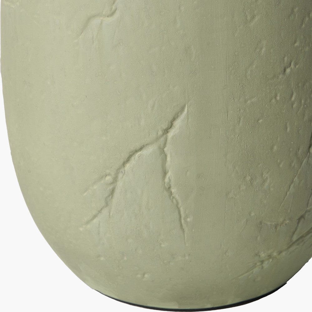 Pacific Lifestyle Lighting Erika Sage Vintage Textured Ceramic Table Lamp House of Isabella UK