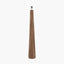 Pacific Lifestyle Lighting Esha Natural Conical Wood Floor Lamp Base House of Isabella UK