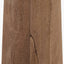 Pacific Lifestyle Lighting Esha Natural Conical Wood Floor Lamp Base House of Isabella UK