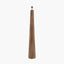 Pacific Lifestyle Lighting Esha Natural Conical Wood Floor Lamp Base House of Isabella UK