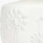 Pacific Lifestyle Lighting Flora White Small Floral Ceramic Table Lamp House of Isabella UK