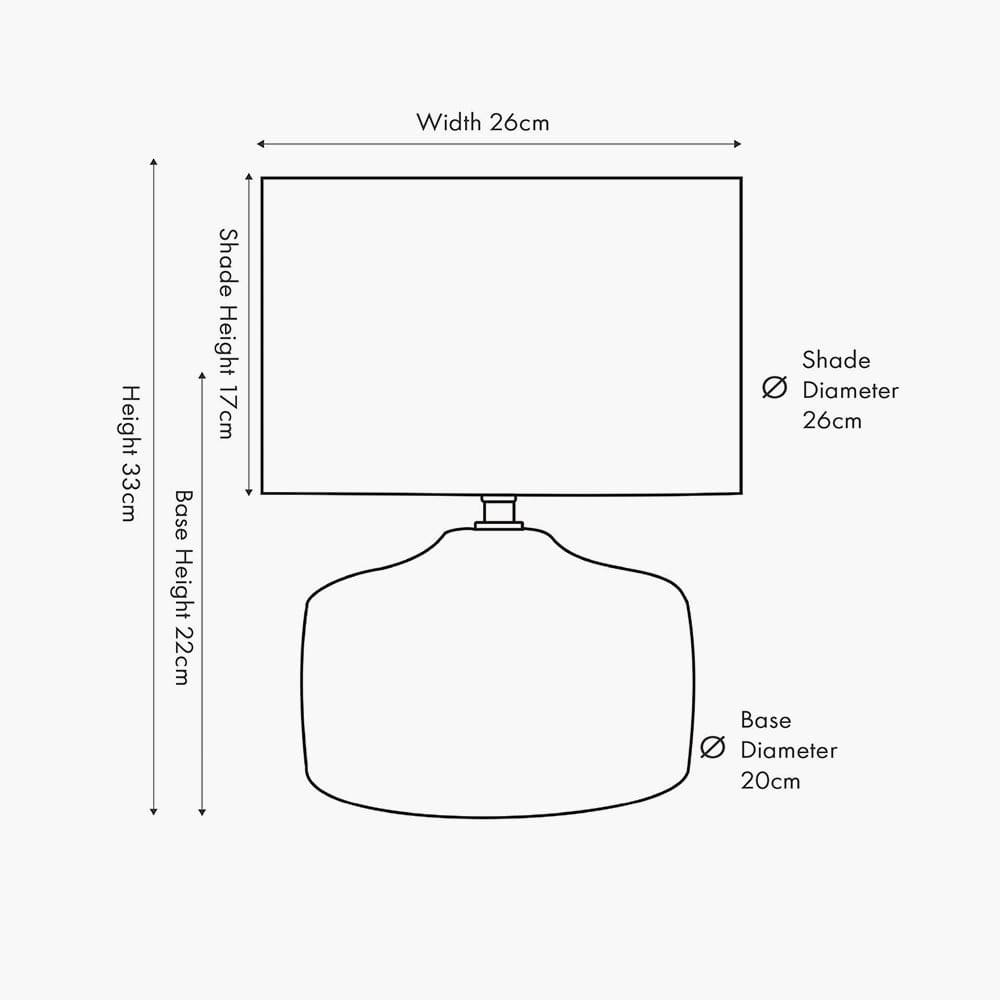 Pacific Lifestyle Lighting Flora White Small Floral Ceramic Table Lamp House of Isabella UK