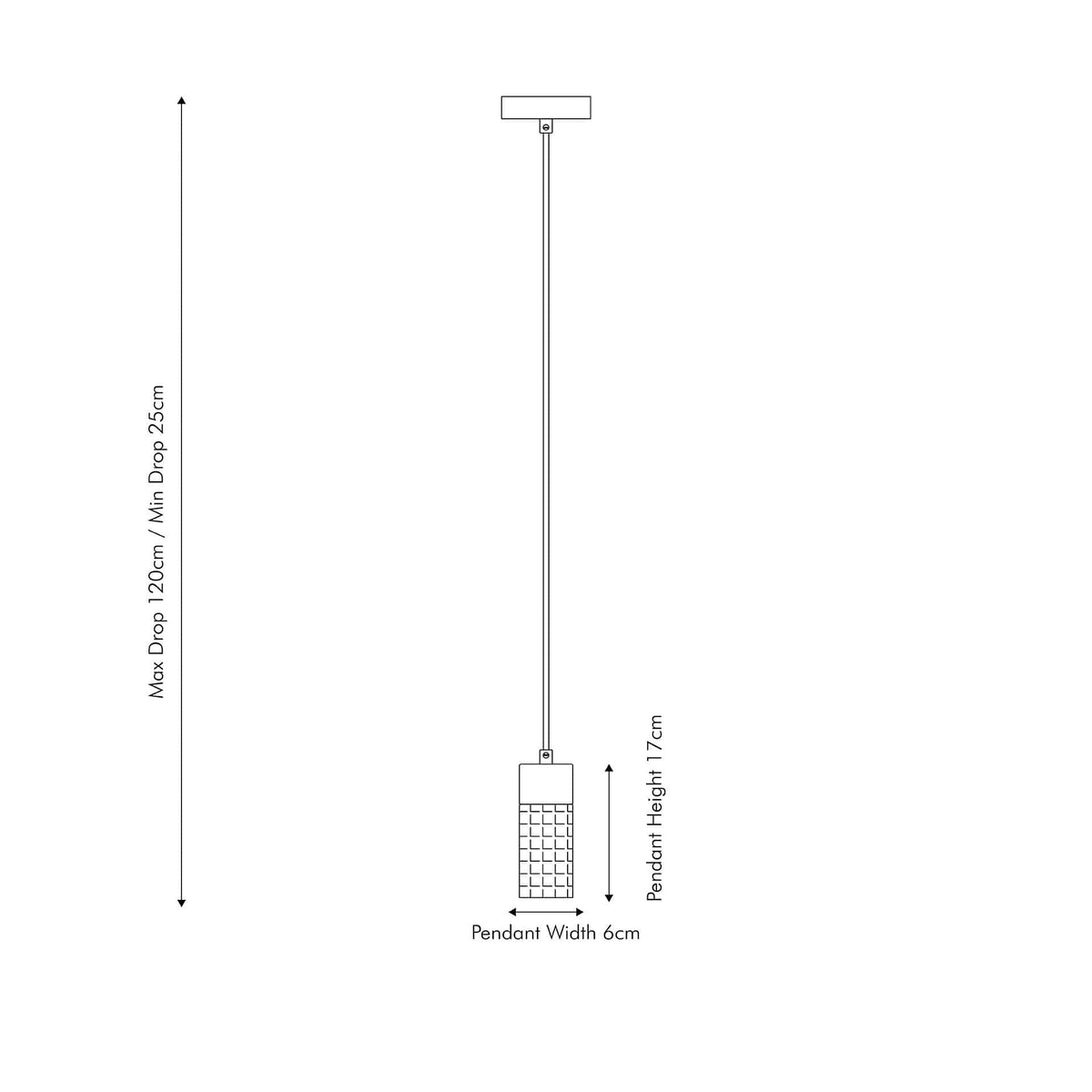Frowick Concrete and Brushed Chrome Ceiling Fitting.
