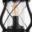 Pacific Lifestyle Lighting Gibson Black Wood Lantern Table Lamp House of Isabella UK