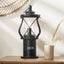 Pacific Lifestyle Lighting Gibson Black Wood Lantern Table Lamp House of Isabella UK