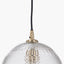 Pacific Lifestyle Lighting Giselle Diamond Design Clear Handcut Glass Dome Pendant House of Isabella UK