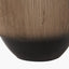 Greta Brown and Black Textured Ceramic Table Lamp.