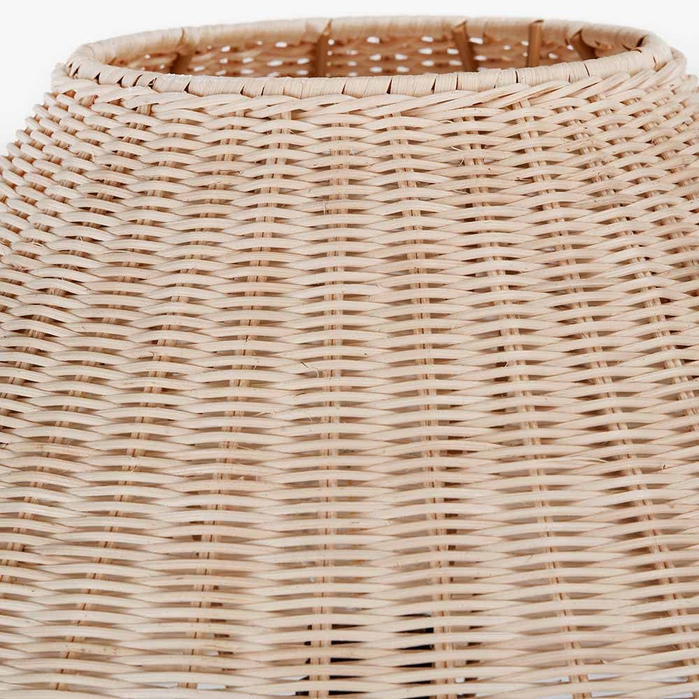 Pacific Lifestyle Lighting Hali Rattan Base and Shade Floor Lamp House of Isabella UK