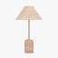 Pacific Lifestyle Lighting Hali Rattan Base and Shade Table Lamp House of Isabella UK
