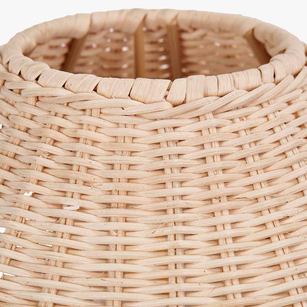 Pacific Lifestyle Lighting Hali Rattan Base and Shade Table Lamp House of Isabella UK