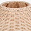 Pacific Lifestyle Lighting Hali Rattan Base and Shade Table Lamp House of Isabella UK