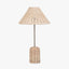 Pacific Lifestyle Lighting Hali Rattan Base and Shade Table Lamp House of Isabella UK