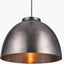 Pacific Lifestyle Lighting Harlem Antique Bronze Domed Metal Pendant House of Isabella UK