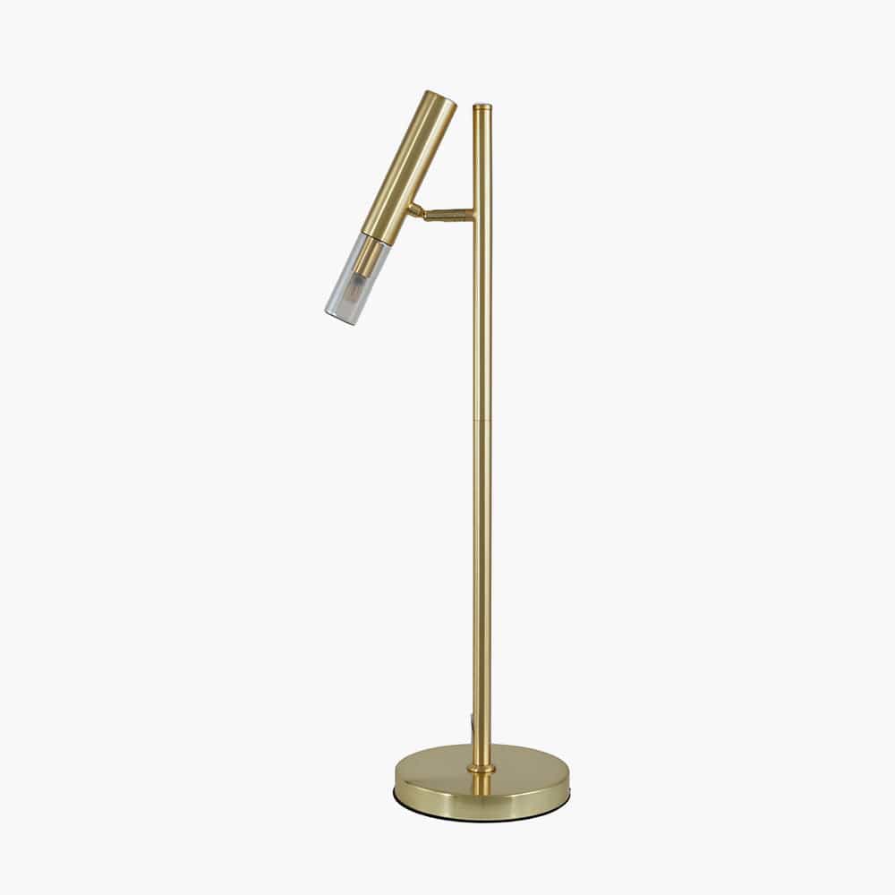 Pacific Lifestyle Lighting Harper Gold Metal Table Lamp House of Isabella UK