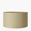 Pacific Lifestyle Lighting Harry 35cm Taupe Cotton Mix Cylinder Lampshade House of Isabella UK