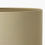 Pacific Lifestyle Lighting Harry 35cm Taupe Cotton Mix Cylinder Lampshade House of Isabella UK