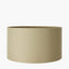 Pacific Lifestyle Lighting Harry 35cm Taupe Cotton Mix Cylinder Lampshade House of Isabella UK