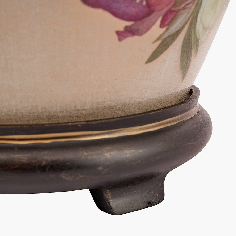 Hellebore Medium Glass Table Lamp.