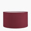 Henry 35cm Mulberry Handloom Cylinder Lampshade.