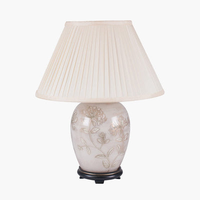 Pacific Lifestyle Lighting Honeysuckle Medium Glass Table Lamp House of Isabella UK