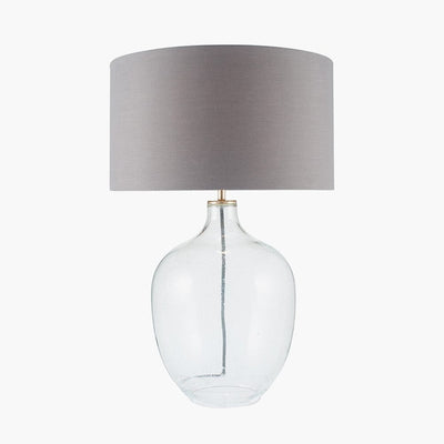 Pacific Lifestyle Lighting Islay Clear Bubble Glass Table Lamp Base House of Isabella UK