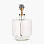 Pacific Lifestyle Lighting Josie Clear Glass and Antique Brass Metal Table Lamp Base House of Isabella UK