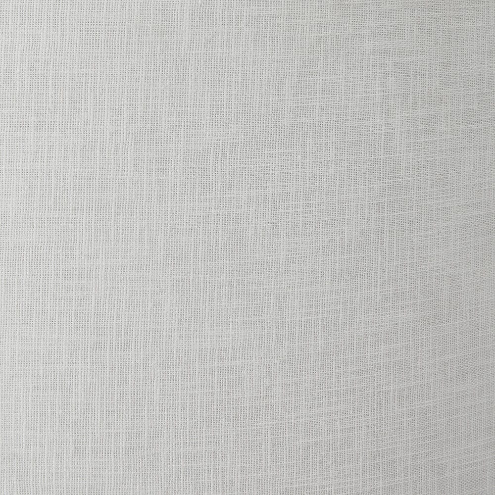 Kali Textured Dot Grey Stoneware Table Lamp Base with Lino 30cm White Self Lined Linen Drum Shade.