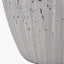 Pacific Lifestyle Lighting Kalli White and Grey Flecked Ceramic Table Lamp House of Isabella UK