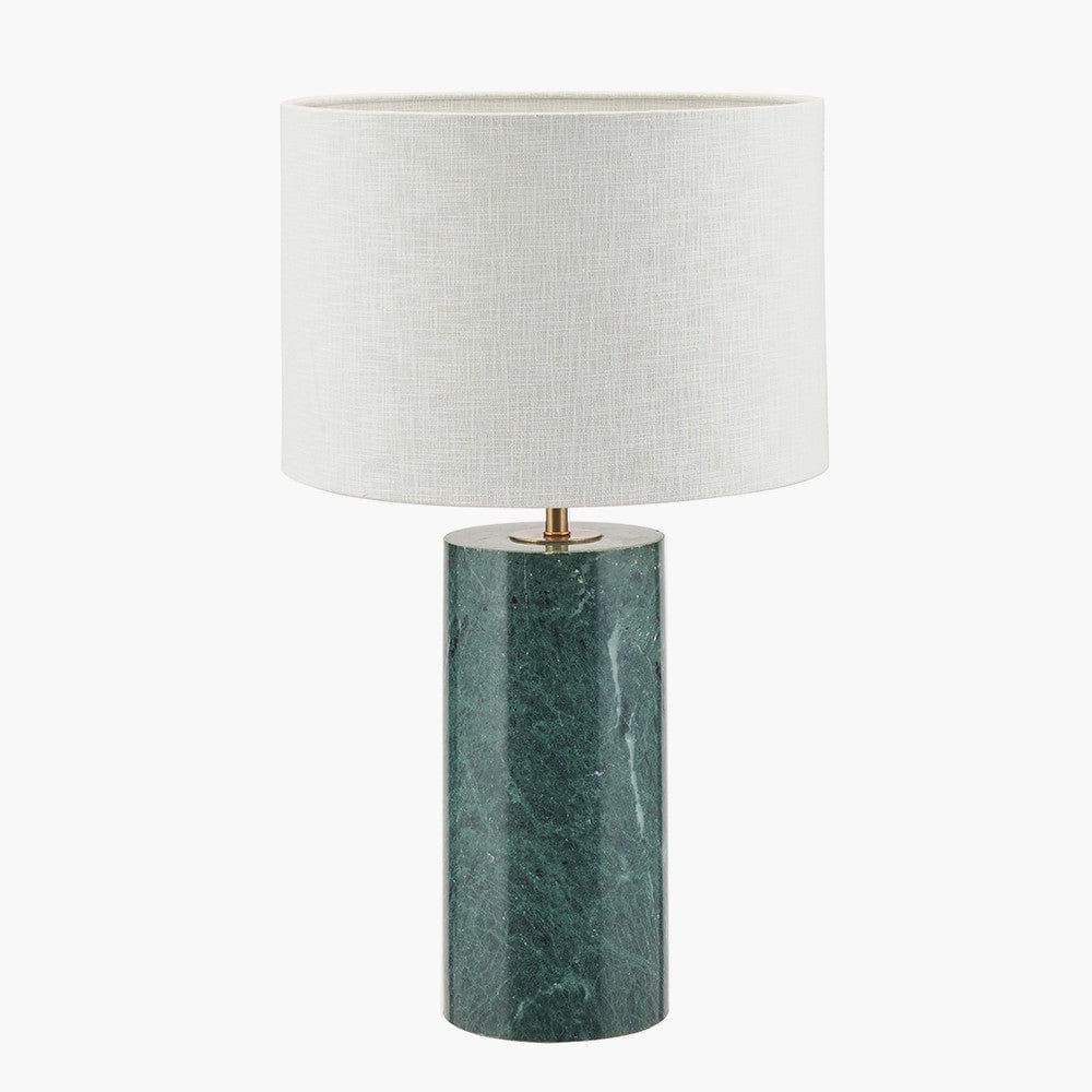 Kiorini Green Marble Table Lamp - Base Only.