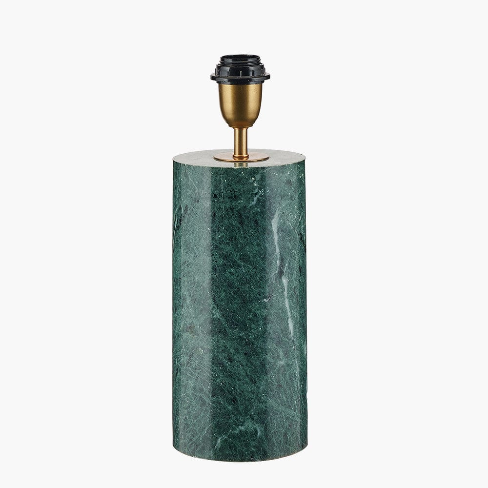 Kiorini Green Marble Table Lamp - Base Only.