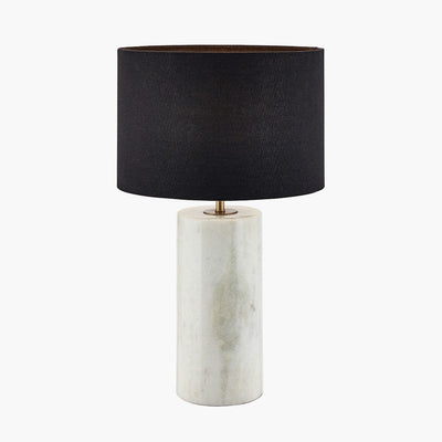 Pacific Lifestyle Lighting Kiorini White Marble Table Lamp - Base Only - Base Only House of Isabella UK