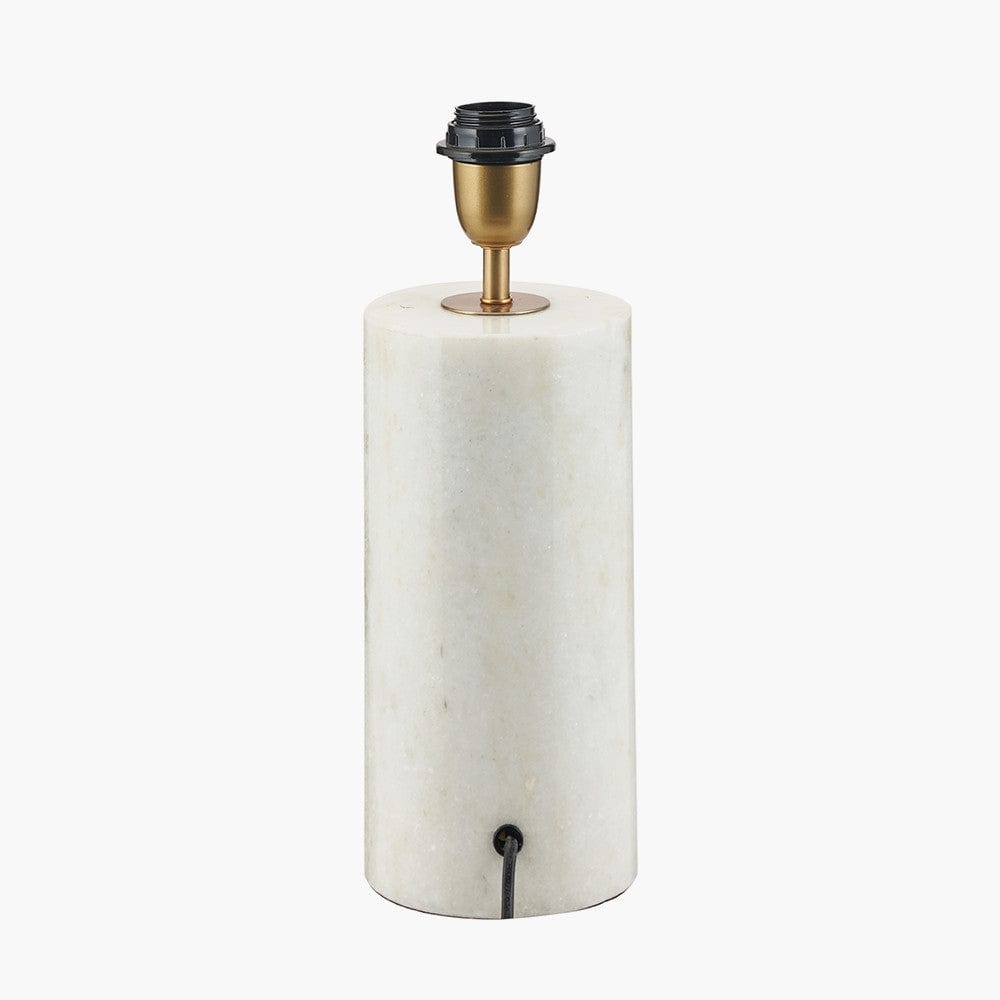 Pacific Lifestyle Lighting Kiorini White Marble Table Lamp - Base Only - Base Only House of Isabella UK