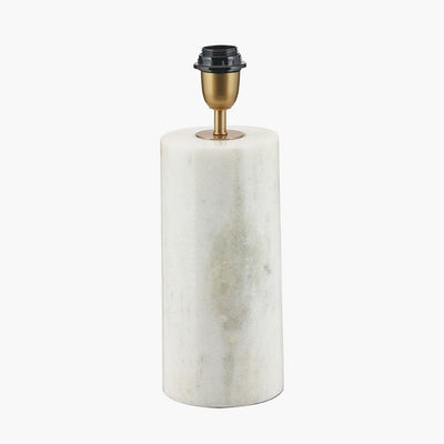 Pacific Lifestyle Lighting Kiorini White Marble Table Lamp - Base Only - Base Only House of Isabella UK