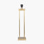 Langston Satin Brass Metal Four Post Table Lamp - Base Only | OUTLET.