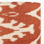 Lars 35cm Cinnamon Ikat Patterned Cylinder Lampshade.