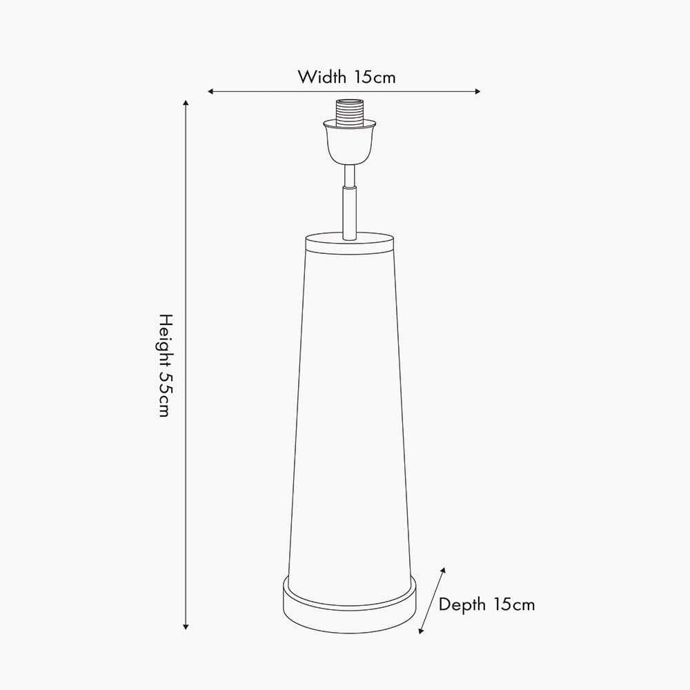 Laurence Black Croc Leather and Silver Table Lamp.