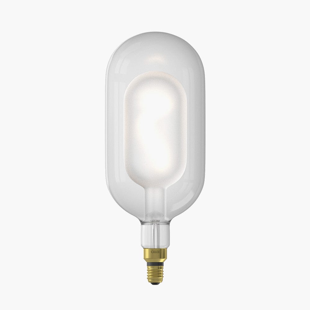 Pacific Lifestyle Lighting LED Clear and Frosted Double Tube Organic E27 Bulb House of Isabella UK