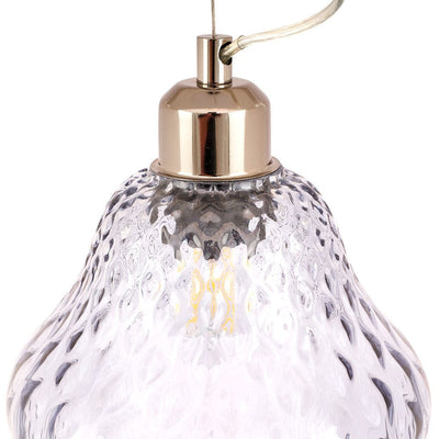 Pacific Lifestyle Lighting Lisbon Grey Optic Diamond Glass Pendant House of Isabella UK