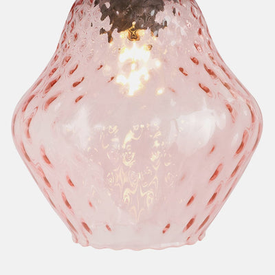 Pacific Lifestyle Lighting Lisbon Rose Optic Diamond Glass Pendant House of Isabella UK