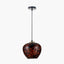 Pacific Lifestyle Lighting Lucien Tortoiseshell Glass Pendant House of Isabella UK