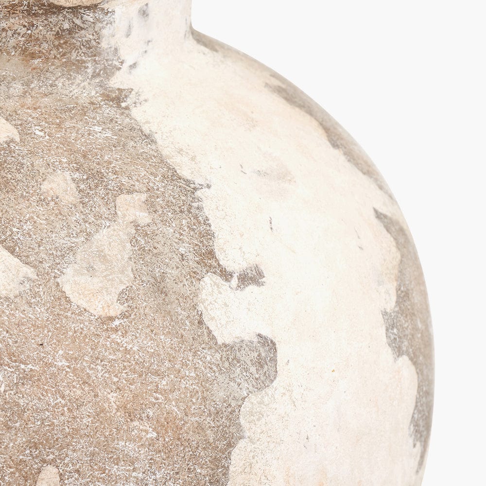 Lulia Antique Finish Stoneware Table Lamp Base.