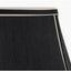 Lyla 45cm Black Silk Mix Bowed Lampshade.