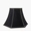 Lyla 45cm Black Silk Mix Bowed Lampshade.
