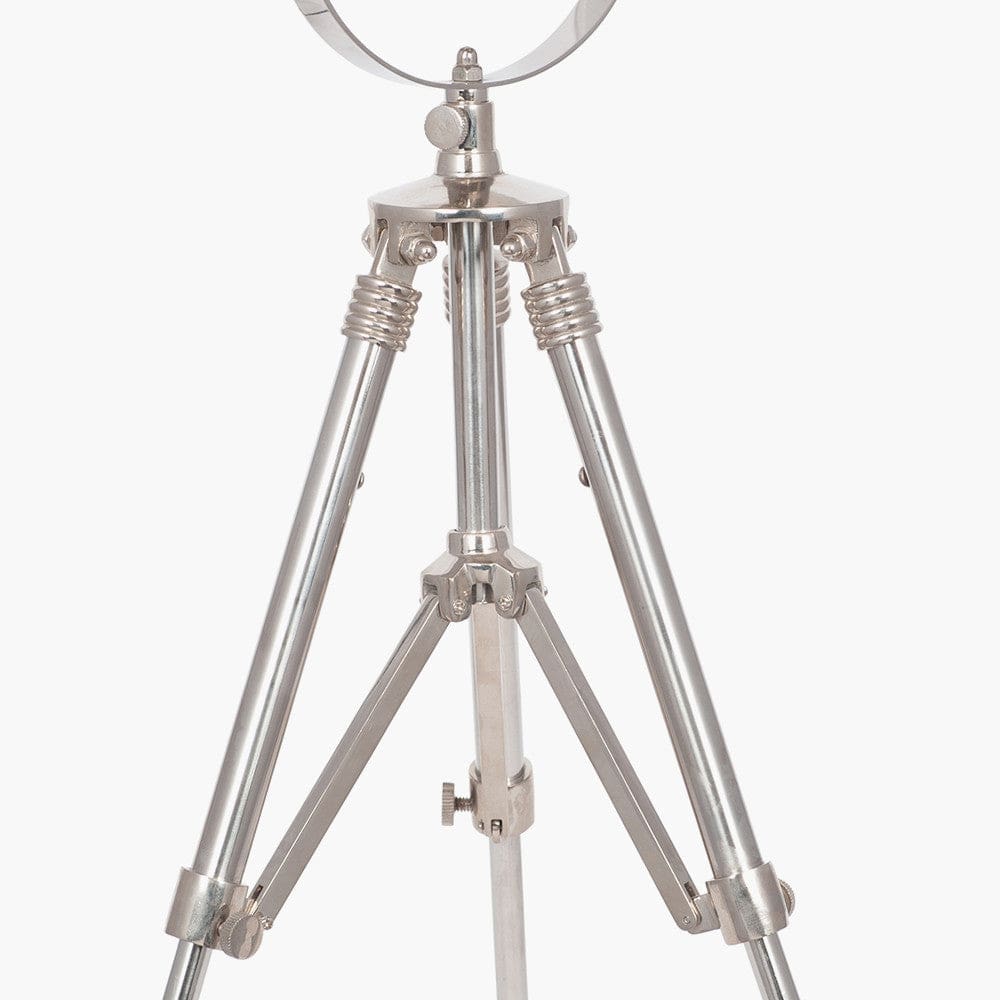 Marine Nickel Searchlight Table Lamp.