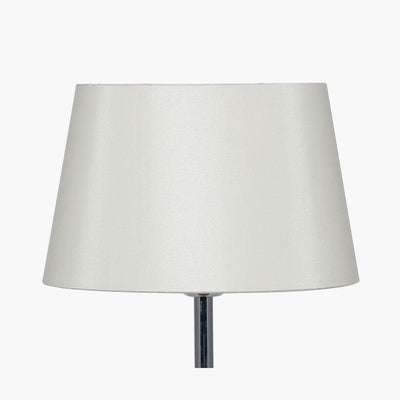 Pacific Lifestyle Lighting Martha 35cm Cream Oval Polysilk Tapered Shade House of Isabella UK