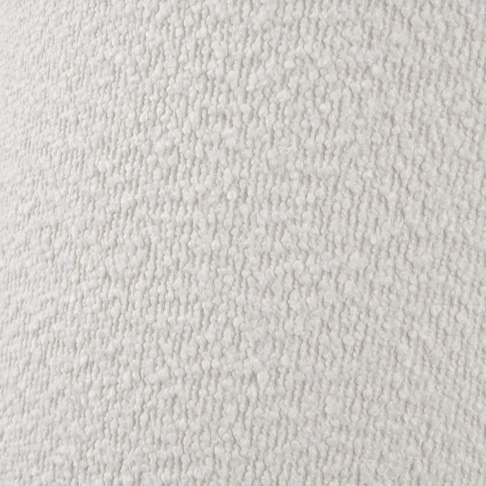 Martigues 45cm White Boucle Tapered Lampshade.
