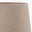 Martigues 50cm Taupe Boucle Tapered Lampshade.
