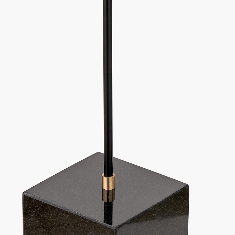 Pacific Lifestyle Lighting Mayfair Matt Black Domed Task Floor Lamp House of Isabella UK