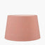Milos 50cm Apricot Linen Tapered Lampshade.